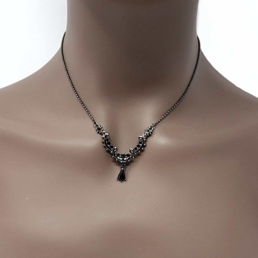 Black Diamond Necklace